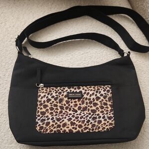 Simon Chang Leapord Print Purse